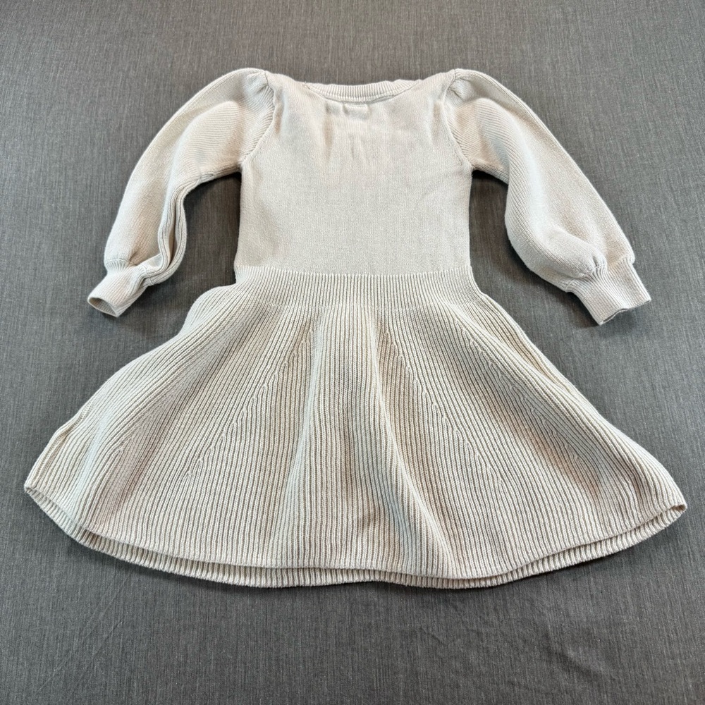 Girl Clothing Size 4T - 5T  Dresses Lot/ Bundle Of 4 Long Sleeve Blue Princess - Picture 4 of 14